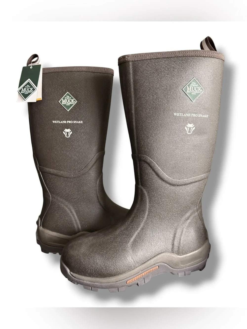 Muck Boot Men's Wetland Pro Certified Snake Strike Boot - Size 11